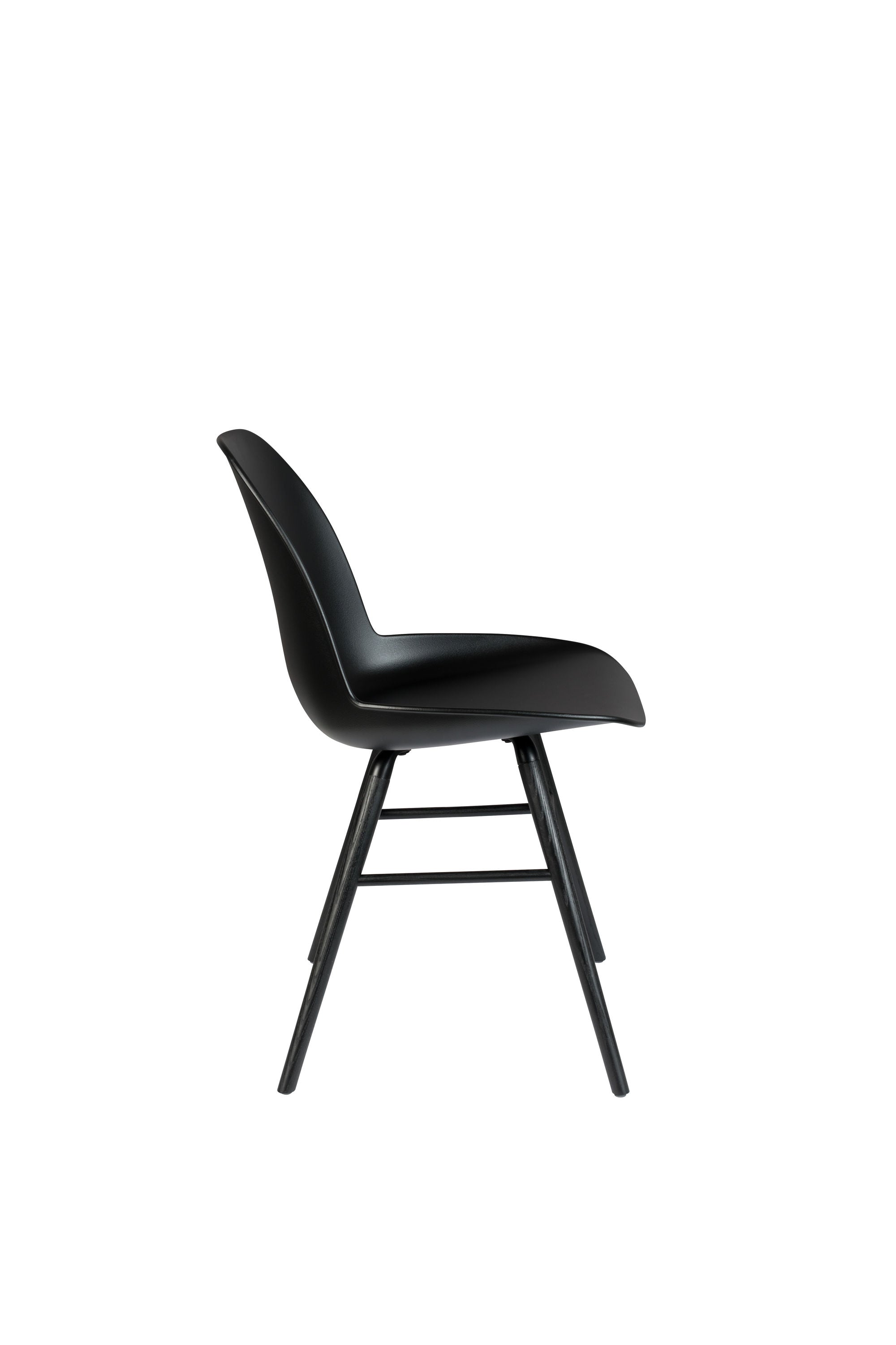 Zuiver Set of 2 Albert Kuip All Black Dining Chair